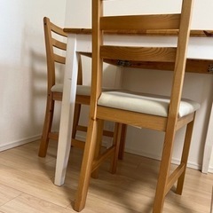 話し合い中　IKEA1〜2人用ダイニングテーブル　4/29.30.5/1引き取り希望の画像
