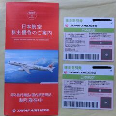 JAL 株主優待券 日本航空　1000円/１枚