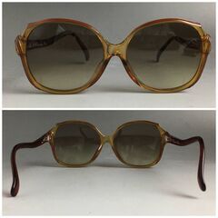 🔷🔶🔷ut11/74【レディース】クリスチャンディオール ヴィンテージ サングラス 2130A 30 54□14 中古 christan Dior ビンテージ めがね　眼鏡🔷🔶🔷の画像
