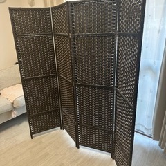 パーテーション 4連 衝立 目隠し / 取りに来ていただける方