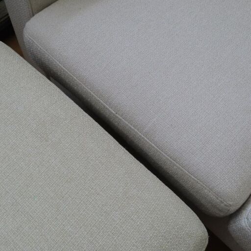 ♪3人掛けソファ オットマン付 札幌♪
