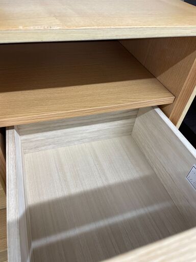 ジモティ来店特価!!　テレビ台　ギルス140　ナチュラルブラウン　J-0458
