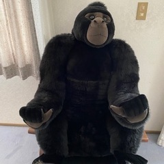 ゴリラのぬいぐるみの画像