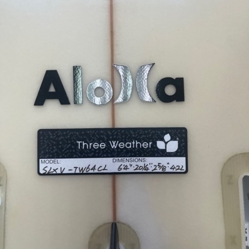 alohaサーフボード6.4ft