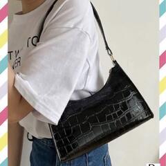【♡新品♡】ショルダー バッグ レザー 黒②