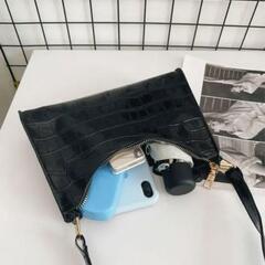 【♡新品♡】ショルダー バッグ レザー 黒②の画像
