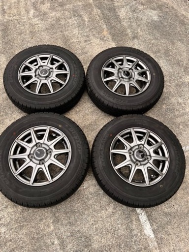 DUNLOP ENASAVE タイヤーホイール4本セット‼️バリ山❗️