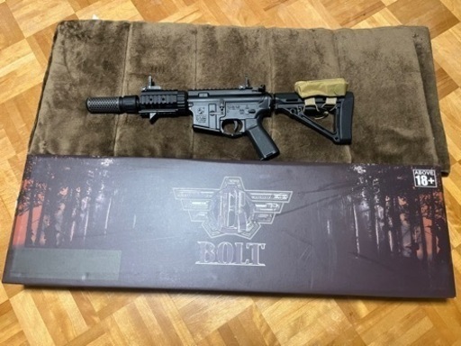 【電動ガン】BOLT B4 PMC-Q B.R.S.S.リコイルショック電動ガン サイレンサーセット限定モデル