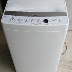 【美品】[配達無料][2019年製]全自動洗濯機　5.5kg Haier JW-C55BE