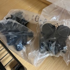 ブラック　金属　スチールラック　棚　美品の画像