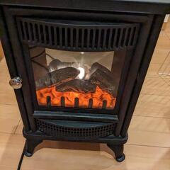 暖炉風ファンヒーター（訳あり）