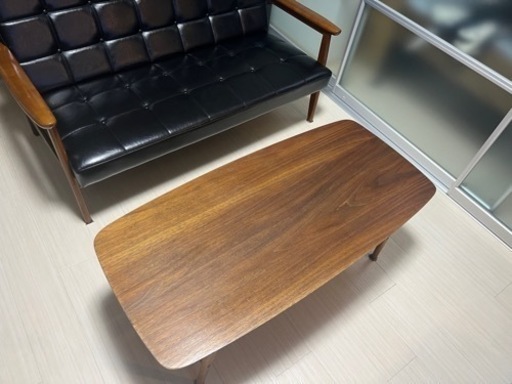 【限定品】美品！50周年記念復刻版　カリモク60 Kチェア2シーター
