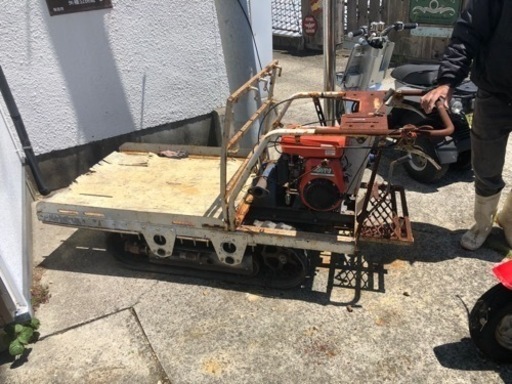 値段交渉可　運搬車　運搬機　キャタピラ