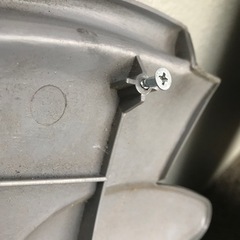 キャビーナ50/90用　黒/オレンジ塗りルーフ〜ストップランプ〜ポール〜取付ボルトの画像