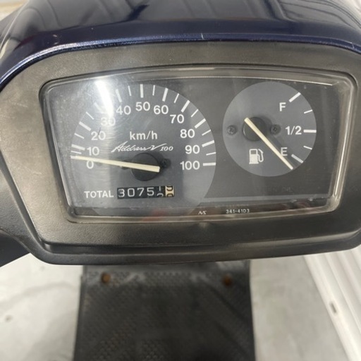 スズキ　アドレスv100    自賠保険付き
