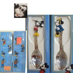未使用品・長期保管 スーベニアスプーン ディズニー 8本セット 世界のスプーン 海外製 まとめて コレクション ケース付もあり ☆ PayPay(ペイペイ)決済可能 ☆ 札幌市 豊平区 平岸の画像