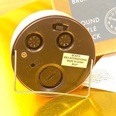 【未使用品】ラウンド リトルクロック ピンクの画像