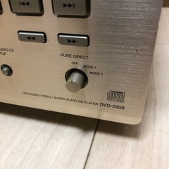 DENON アンプとプレーヤーの画像