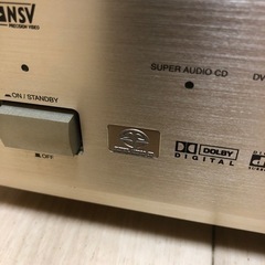 DENON アンプとプレーヤーの画像