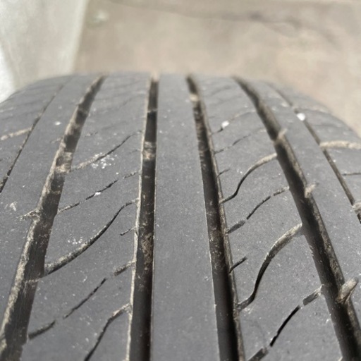 タイヤ アルミ 165／55R15 一時停止