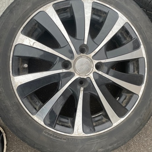 タイヤ アルミ 165／55R15 一時停止