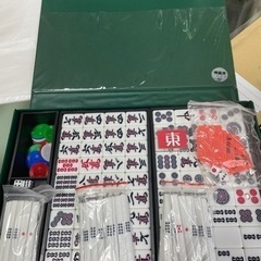 麻雀牌&麻雀マットセット　