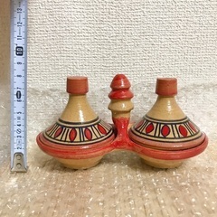 【決まりました！】モロッコ タジン型 調味料入れ 小物入れ