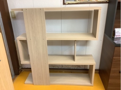 【リサイクルサービス八光】幅120㎝　不二貿易　S型ディスプレイシェルフ リサイクルサービス八光】幅120㎝ 不二貿易 S型ディスプレイシェルフ