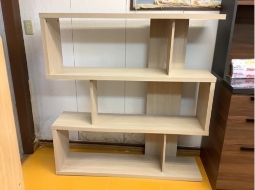 【リサイクルサービス八光】幅120㎝　不二貿易　S型ディスプレイシェルフ