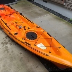 モンベルライオットカヤック　足漕ぎカヤック　マコ12の画像