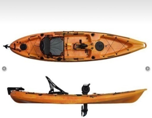 モンベルライオットカヤック　足漕ぎカヤック　マコ12