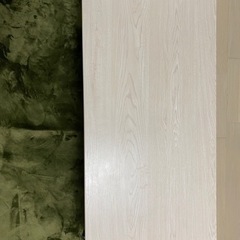 ※問い合わせ中※【美品】ニトリ 昇降テーブル  ホワイト 110 × 55 × 11.5~70cmの画像