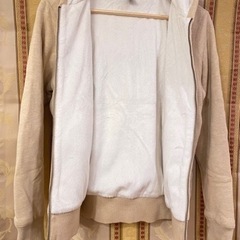 【美品】トミーヒルフィガー 長袖パーカー 裏ボア ロゴ レディース Mサイズの画像