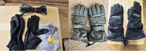 ハーレーダビッドソン　電熱、グローブ　3点セット