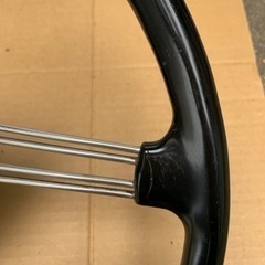 値下げ⤵️旧車 オースチン 🇬🇧英国車用 ステアリング 希少品‼️の画像