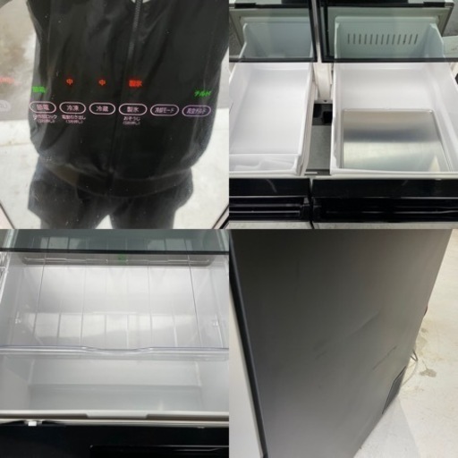 【美品】HITATCH ノンフロン冷凍冷蔵庫 565L 2014年製  R-M5700D（X）型動作品 日立