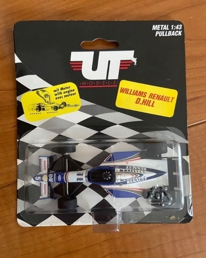 UTモデル 1/43 ウィリアムズ ルノー FW18 1996年 No.5