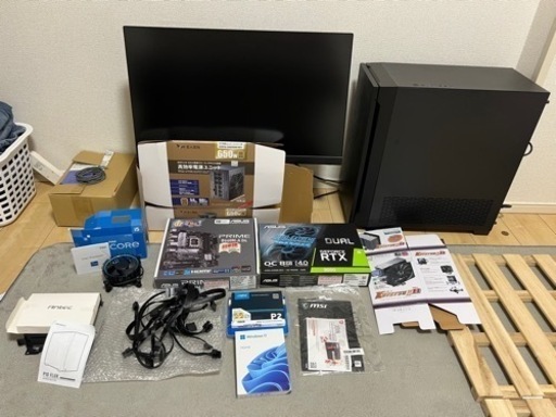 （商談中）ゲーミングpc モニター売り切れ　付属品全部込み　最終値下げ10万→8万