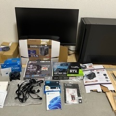 （商談中）ゲーミングpc モニター売り切れ　付属品全部込み　最終...