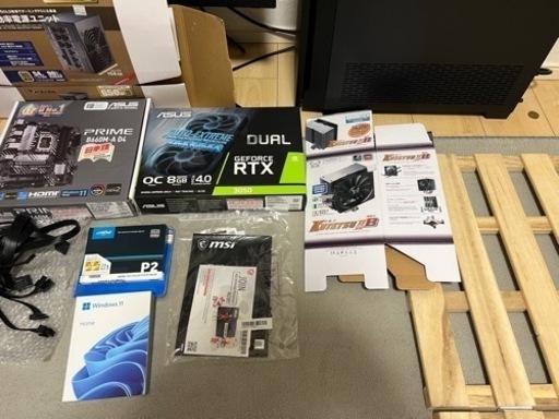 （商談中）ゲーミングpc モニター売り切れ　付属品全部込み　最終値下げ10万→8万