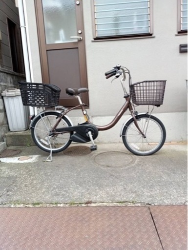 【値下げ】中古美品　2021年式パナソニック電動アシスト自転車　ビビ・L・20