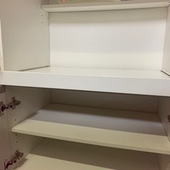 レンジ台　スライド式　コンセント穴ありの画像