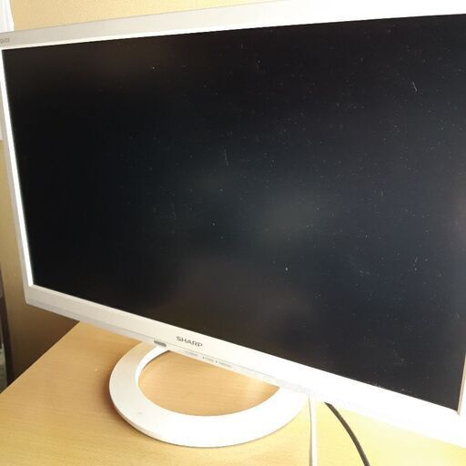 シャープ AQUOS 液晶テレビ LC22-K30 ホワイト カード付き リモコン付き