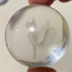 水晶？のオブジェの画像
