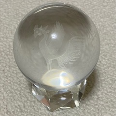 水晶？のオブジェの画像