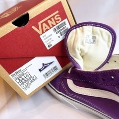 VANS バンズ OLD SKOOL オールドスクール パープル 紫の画像