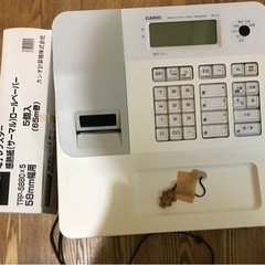 電子レジスターCASIO 感熱紙5個つき
