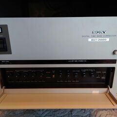 あげます SONY ソニー 1インチ VTR BVH-2500と専用TBC BVT-2000 搬出頂ける方のみの画像