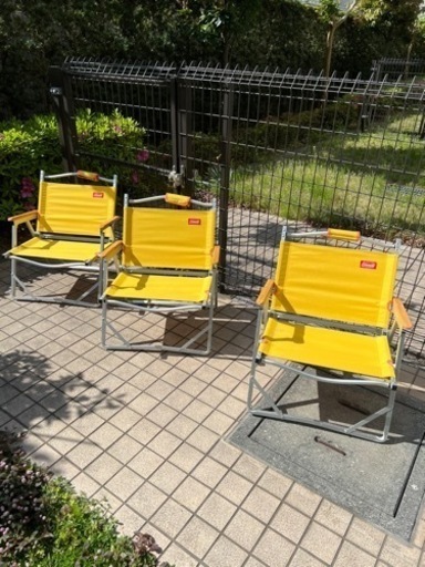 コールマン　チェア　3個セット