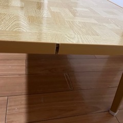 予定者の方決まりました！本日10:30【もらってください】折りたたみローテーブルの画像